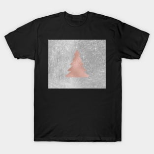 Industrial rose christmas - tree T-Shirt